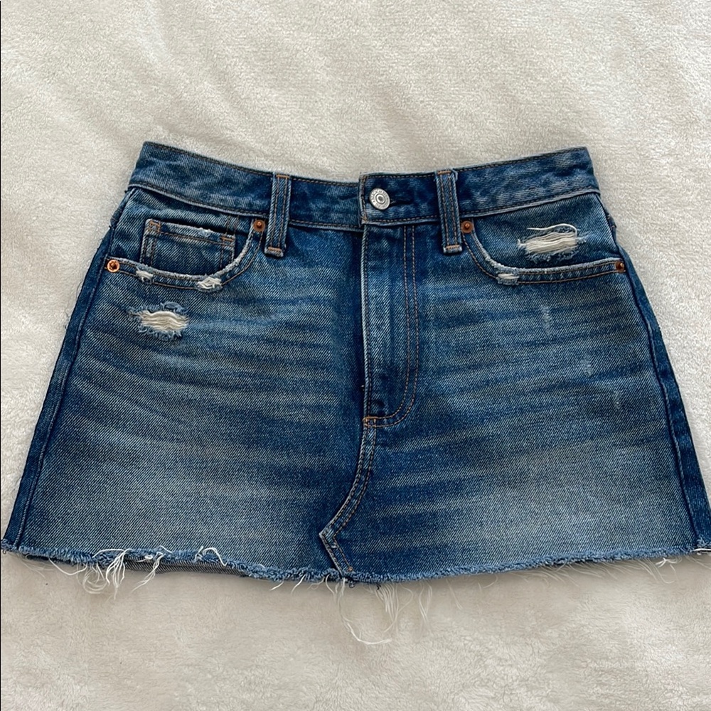 Abercrombie Denim Mini Skirt
